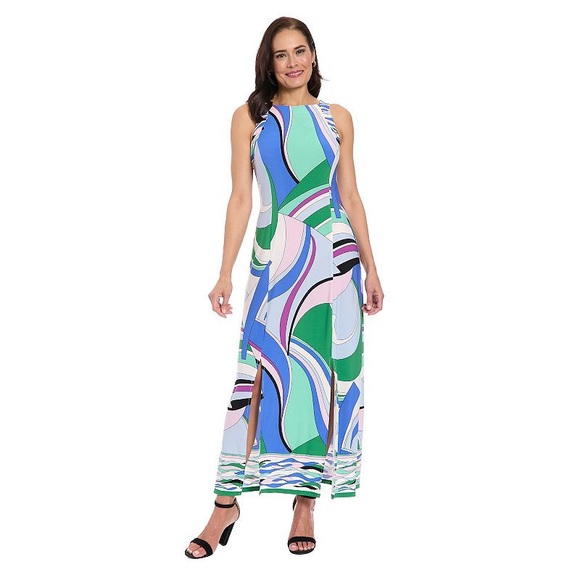 Pucci Inspired Maxi Dress - Picture 4 of 6
